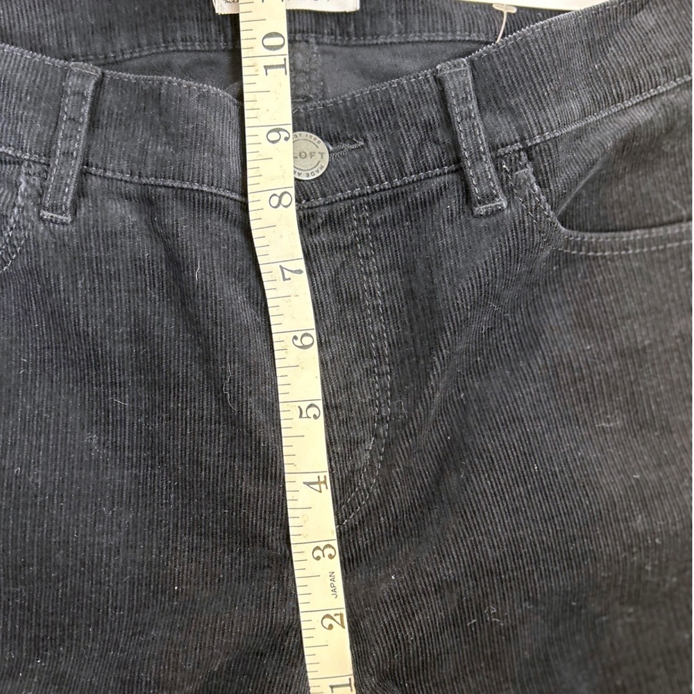 Loft Modern Straight Corduroy Pants Black Womens Size 4 / 27 NWT - Picture 8 of 12
